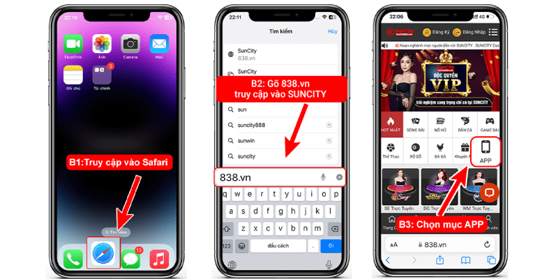 Tải App Suncity – Hướng Dẫn Chi Tiết Từ A-Z Hướng dẫn chi tiết cách tải app Suncity trên iOS