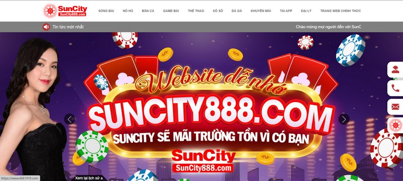 Giới Thiệu Suncity - Trải Nghiệm Giải Trí Trực Tuyến Đỉnh Cao SUNCITY sở hữu bề dày kinh nghiệm lâu năm trên thị trường iGaming