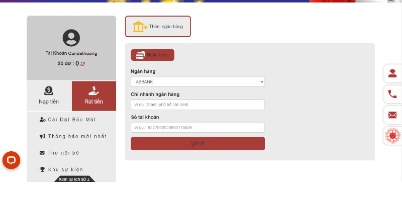 TRANG CHỦ Cách rút tiền diễn ra an toàn tuyệt đối cho hội viên