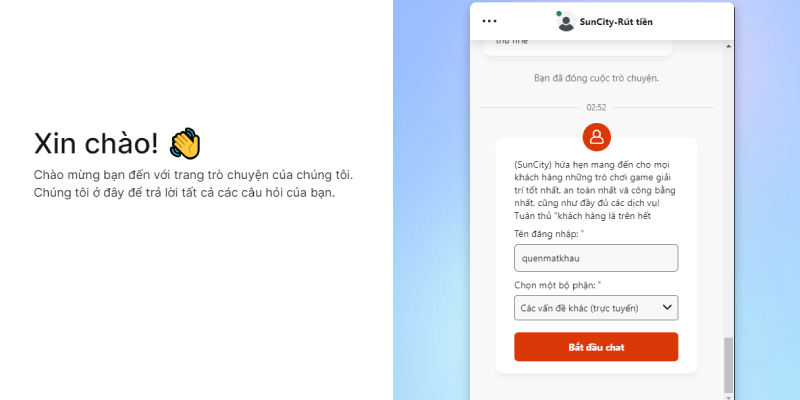 TRANG CHỦ Người chơi lấy lại mật khẩu chỉ với các thao tác đơn giản